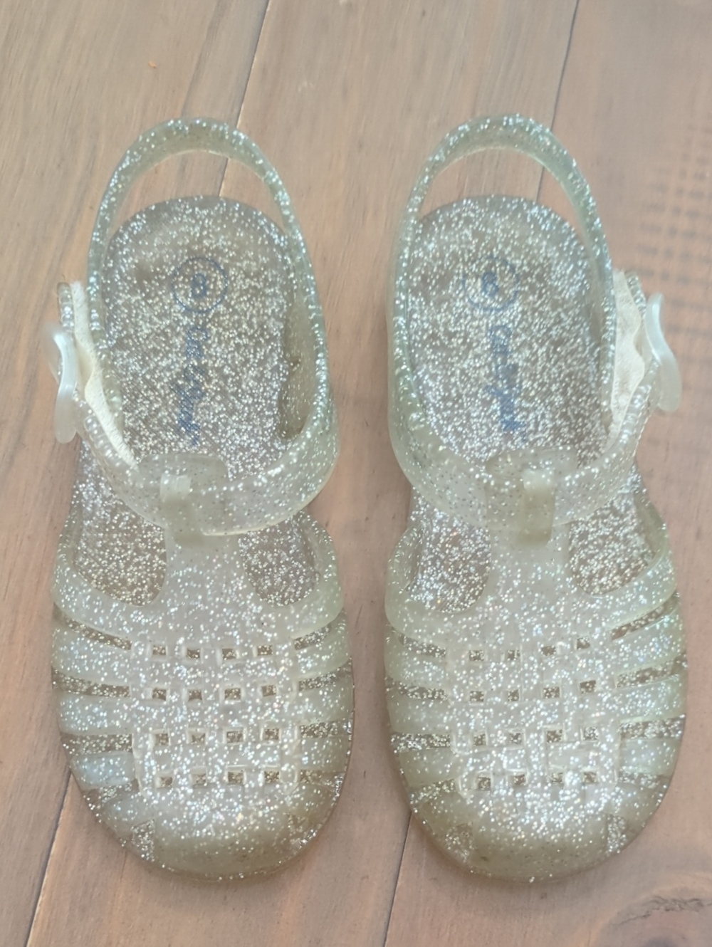 Cat & Jack | Clear Glitter Jelly Shoes